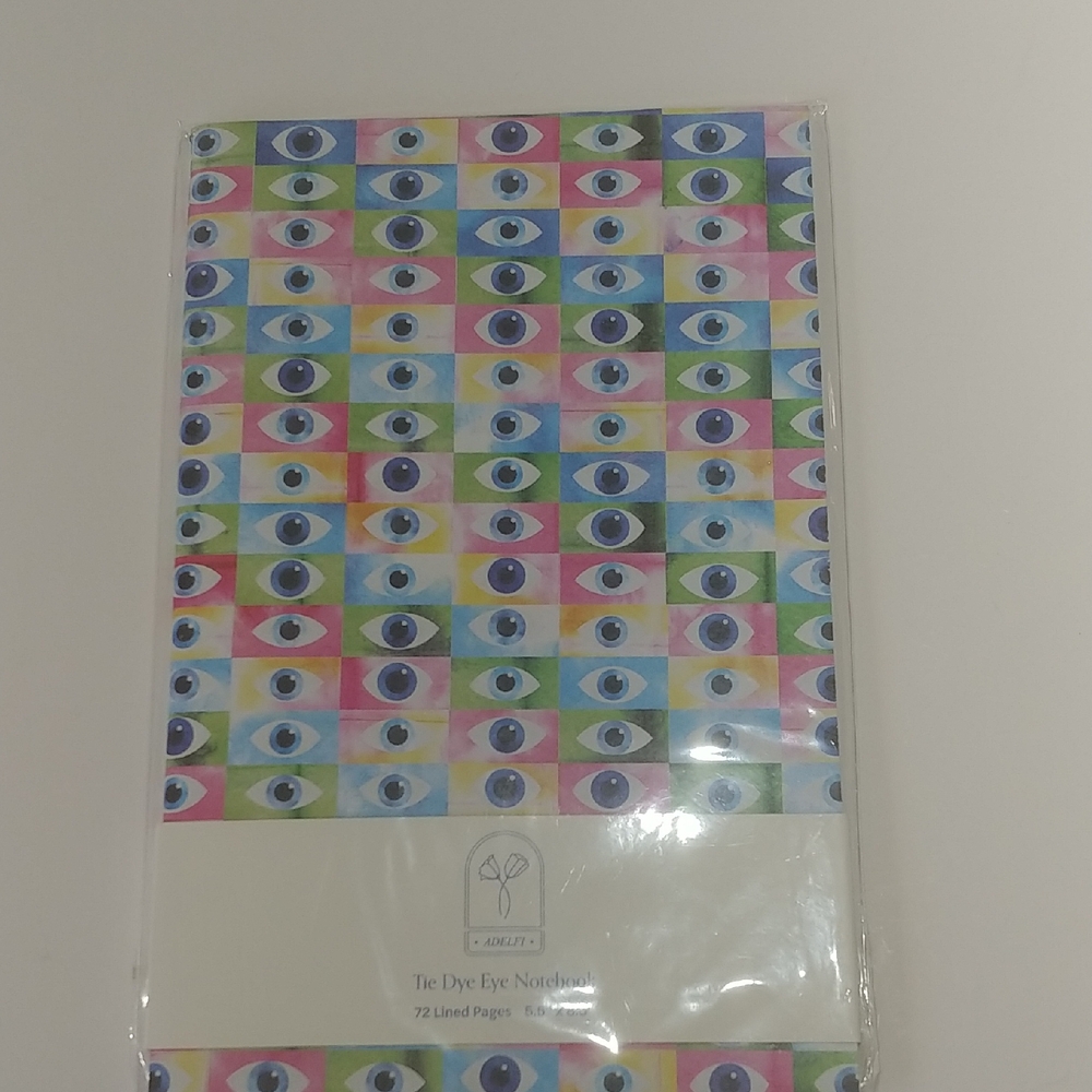 Solstice Multicolor Eye Pattern Notebook